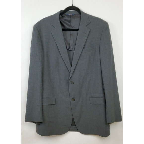 Brooks Brothers Blazer Mens 42L Fitzgerald 1818 2 Button Wool Cupro Sport Coat